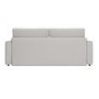 4 Seater King Size Pull-Out Sofa Bed with Storage in Beige Chenille - Grayson