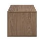 ALMOST PERFECT - Walnut Ribbed Tv Unit 60cm - Hazel