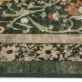 Washable Green Vintage Floral Rug - 275 x 185 cm - Country Paisley - Origins