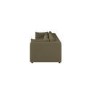 ALMOST PERFECT - Hudson Khaki Green Velvet 4 Seater Sofa