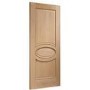 Internal Oak 2-Panel Door - Unfinished - 1981 x 838 x 35mm - Calabria - XL Joinery