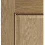 Internal Oak 2-Panel Door - Unfinished - 1981 x 838 x 35mm - Calabria - XL Joinery