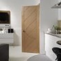 Internal Oak Door - Unfinished - 2040 x 726 x 40mm - Monza - XL Joinery