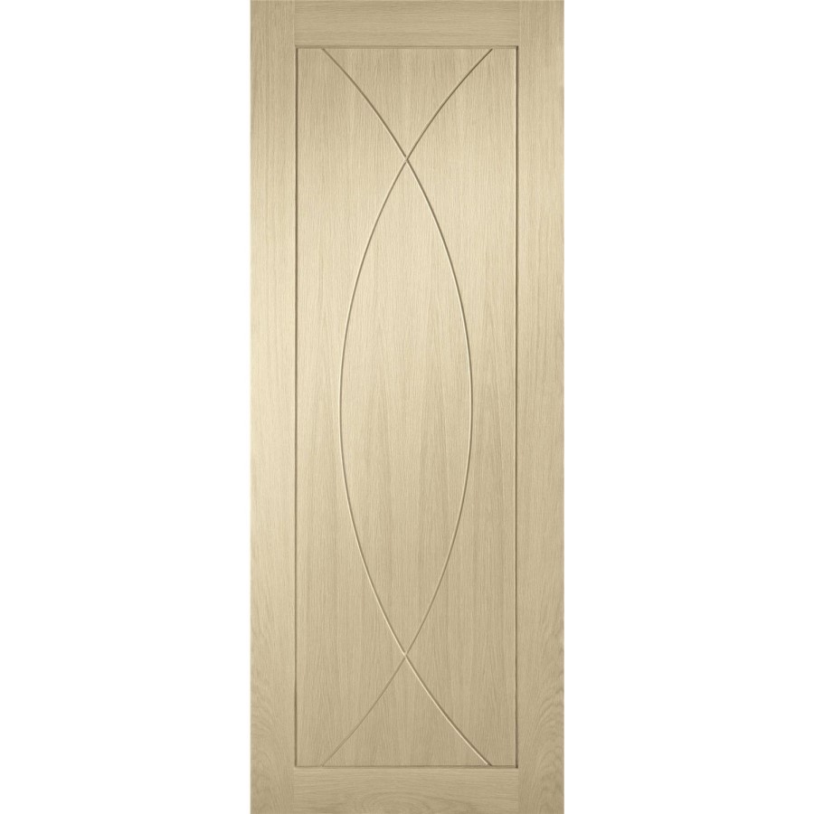 Internal Oak FD30 Fire Door - Unfinished - 1981 x 838 x 44mm - Pesaro - XL Joinery