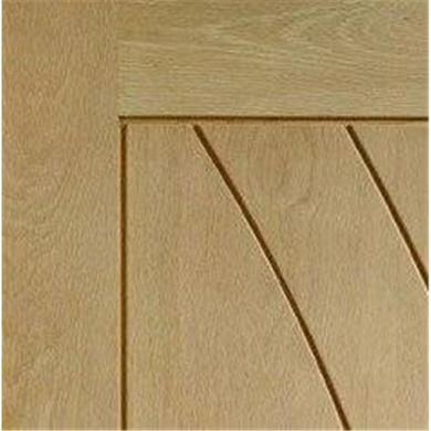 Internal Oak Door - Unfinished - 1981 x 457 x 35mm - Salerno - XL Joinery