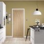 Internal Oak Door - Unfinished - 1981 x 610 x 35mm - Salerno - XL Joinery