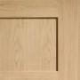Internal Oak 4-Panel Shaker Door - Unfinished - 1981 x 838 x 35mm - XL Joinery