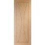 Internal Oak FD30 Fire Door - Unfinished - 2040 x 826 x 44mm - Verona - XL Joinery