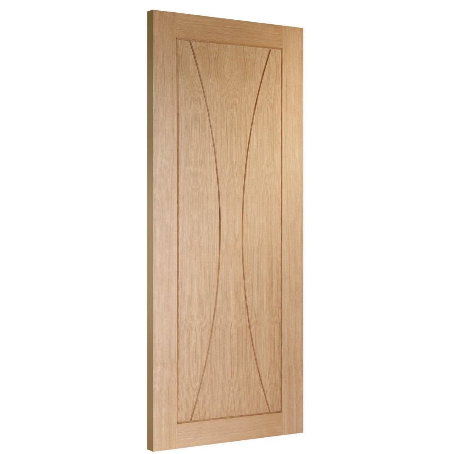 Internal Oak FD30 Fire Door - Unfinished - 2040 x 826 x 44mm - Verona - XL Joinery