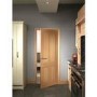 Internal Oak Victorian 4-Panel Shaker FD30 Fire Door - Unfinished - 2040 x 926 x 44mm - Victoria - XL Joinery