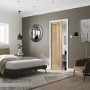 Internal Oak 3-Panel Door - Unfinished - 2032 x 813 x 35mm - Worcester - XL Joinery
