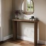 Slim & Narrow Walnut Finish Console Table - Jarel