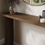 Slim & Narrow Walnut Finish Console Table - Jarel
