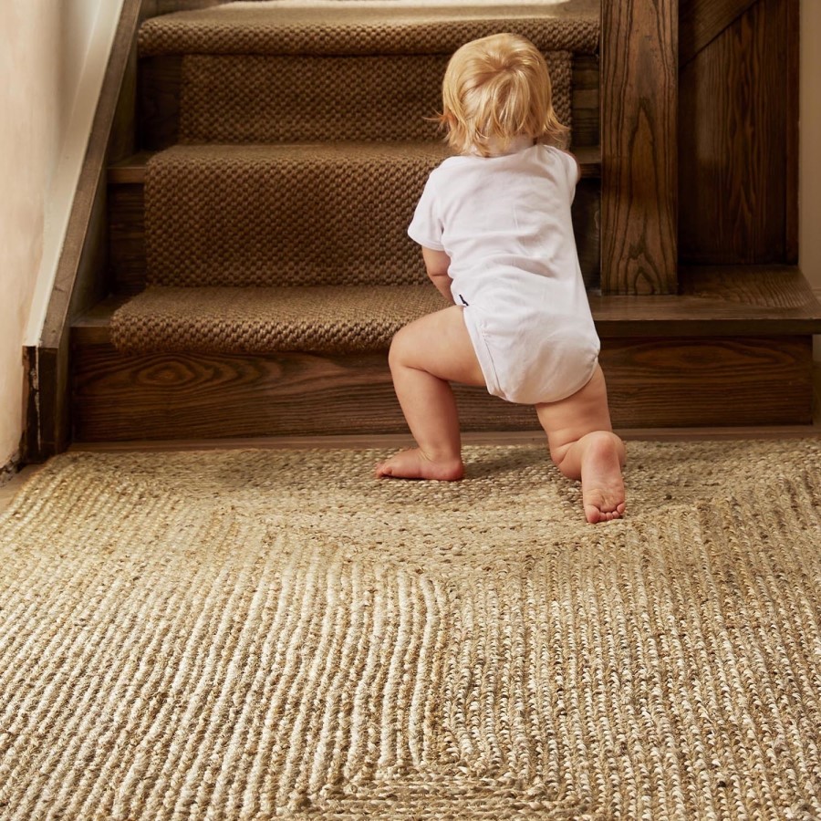 Large Natural Jute Rug - 290 x 200 cm - Origins