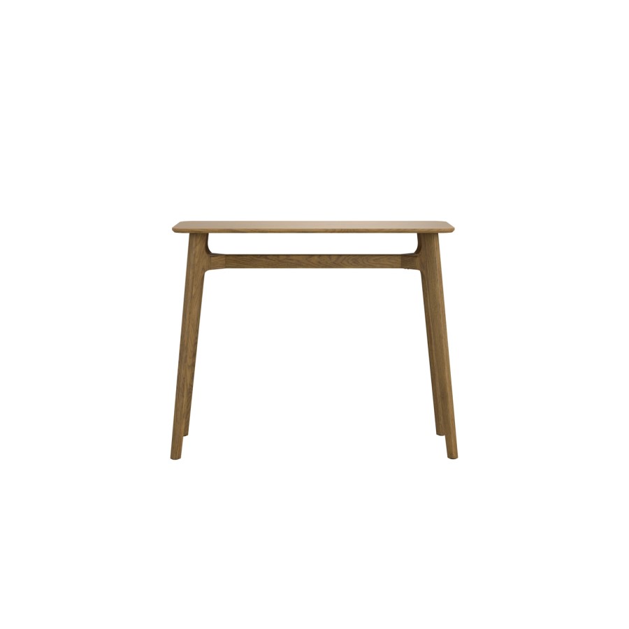 ONLY OPENED - Small Light Oak Console Table - Kitt