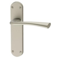 Internal Antique Brass Lever Door Handle with Latch and Hinges Pack - 65mm Latch - Kuban - XL Joinery