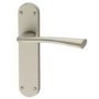 Internal Antique Brass Lever Door Handle with Latch and Hinges Pack - 65mm Latch - Kuban - XL Joinery