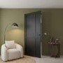Internal Black Laminate Industrial Style Door - Pre-Finished - 1981 x 762 x 35mm - Milton - XL Joinery