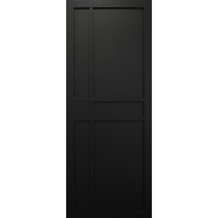 Internal Black Laminate Industrial Style Door - Pre-Finished - 1981 x 762 x 35mm - Milton - XL Joinery