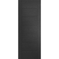 Internal Black Door - 1981 x 610 x 35mm - Palermo - XL Joinery