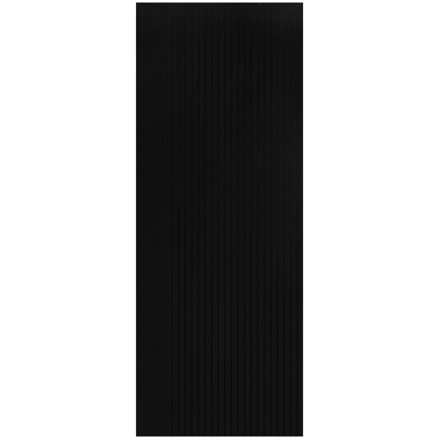 Internal Black Laminate Door - Pre-Finished - 1981 x 686 x 35mm - Stria - XL Joinery