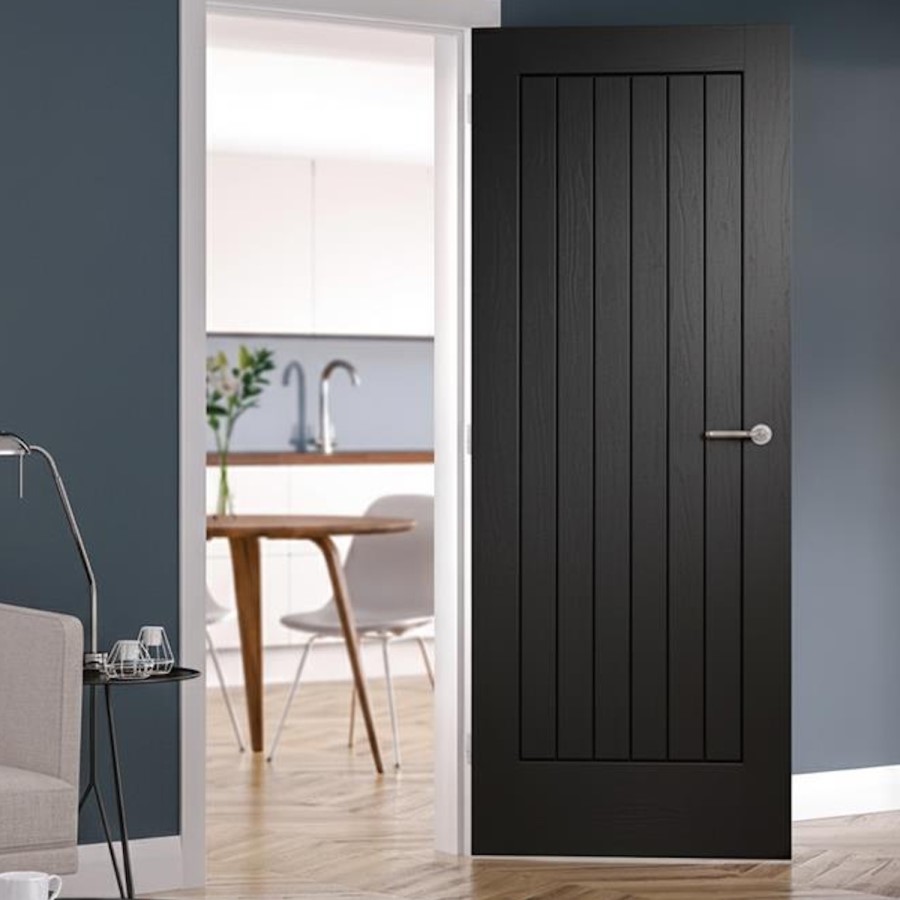 Internal Black Cottage Door - 1981 x 686 x 35mm - Suffolk - XL Joinery