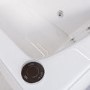 L Shape Whirlpool Spa Shower Bath, Right Hand 1700 x 850mm - Lomax