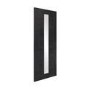 Internal Grey Laminate Glazed Door with Clear Glass - Pre-Finished - 1981 x 610 x 35mm - Forli - XL Joinery