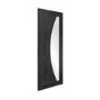 Internal Grey Laminate Glazed Door with Clear Glass - Pre-Finished - 1981 x 610 x 35mm - Salerno - XL Joinery