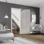 Internal Grey Woodgrain Laminate Door - Prefinished - 1981 x 686 x 35mm - Salerno - XL Joinery