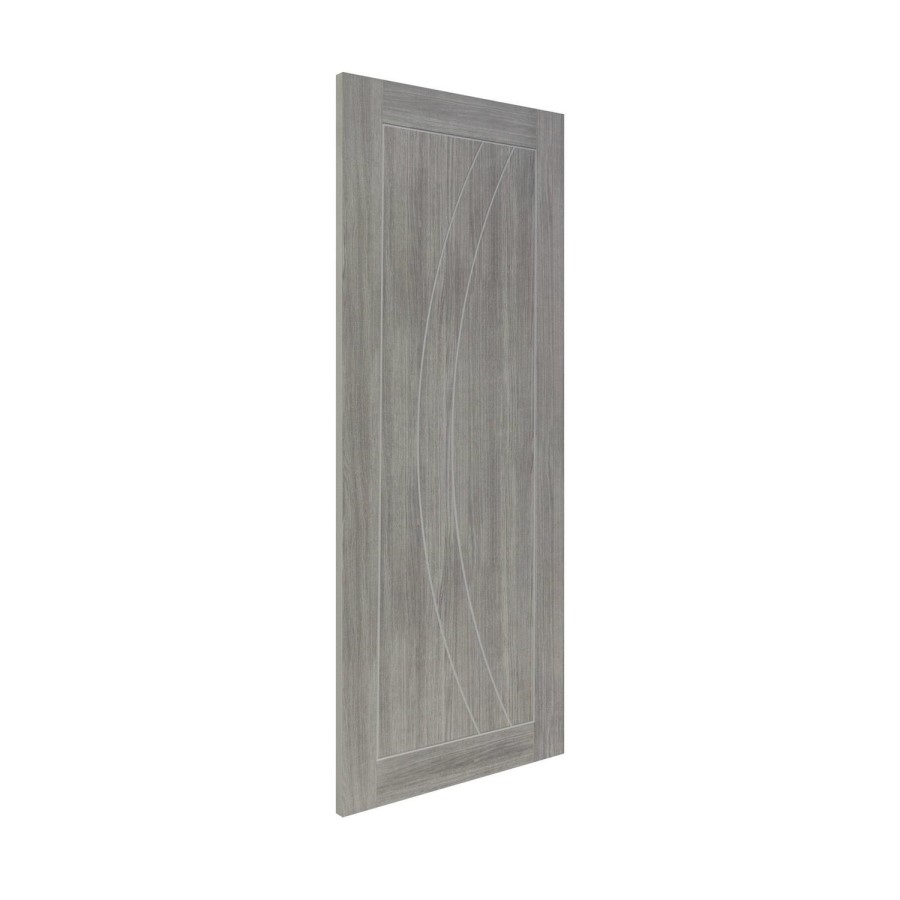 Internal Grey Woodgrain Laminate FD30 Fire Door - Prefinished - 2040 x 726 x 44mm - Salerno - XL Joinery
