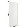 Internal White Laminate Glazed Door with Clear Glass - Pre-Finished - 1981 x 838 x 35mm - Stria - XL Joinery