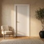 Internal White Laminate Door - Pre-Finished - 1981 x 838 x 35mm - Stria - XL Joinery