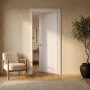 Internal White Laminate Door - Pre-Finished - 1981 x 838 x 35mm - Stria - XL Joinery