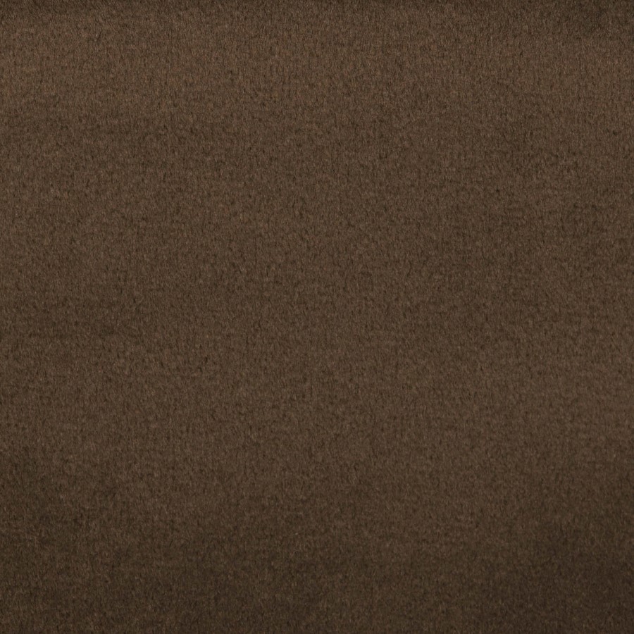 Chocolate Brown Super King Velvet Ottoman Bed - Maddox