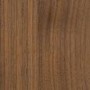Large Walnut and Neutral Marble Effect Round Coffee Table - Malia