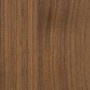 Walnut and Marble Effect Console Table with Flared Legs - Malia