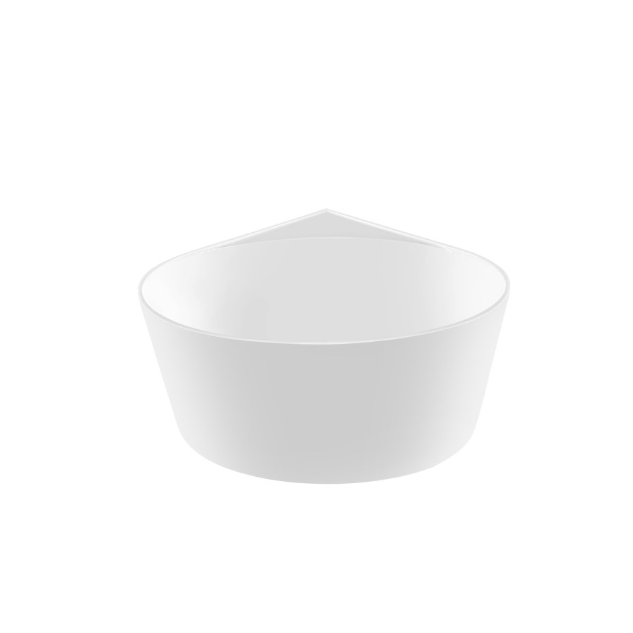 Freestanding Double Ended Small Round Corner Bath 1000 x 1000mm - Malta