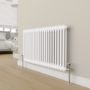 Maesta Chrome Traditional Manual Angled Radiator Valves (pair)