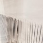 800mm Ribbed / Fluted Glass Right Hand Hinged Door Shower Enclosure 8mm Glass - Matira