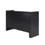 Wide Black 6 Drawer Chest of Drawers - Margot