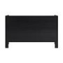 Wide Black 6 Drawer Chest of Drawers - Margot