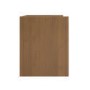 Wide Wooden 1 Drawer Bedside Table - Margot