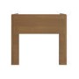 Wide Wooden 1 Drawer Bedside Table - Margot