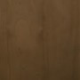 Wide Dark Wood 6 Drawer Chest of Drawers - Margot