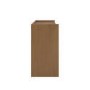 Wide Dark Wood 6 Drawer Chest of Drawers - Margot