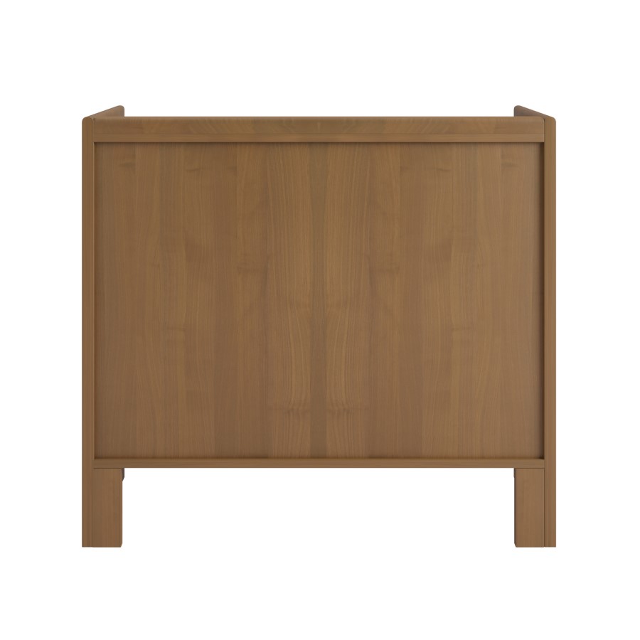 Wide Wooden 3 Drawer Chest of Drawers - Margot