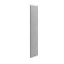 Upholstered Wall-Mounted Headboard Panel in Grey Velvet - Neve