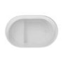 Freestanding Japanese Soaking Deep Bath With Seat 1200 x 630mm - Niki