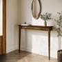 Small & Narrow Walnut Console Table  - 115cm - Noa